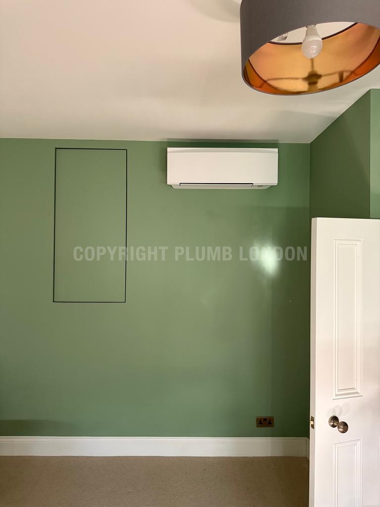 A homeowner in Highgate, North London (N6) approached Plumb London to design and install a full air conditioning system across three bedrooms. The property - a substantial residential house that had recently undergone extensive renovation - had never previously been fitted with air conditioning, and the client was keen to address that omission with a high-specification solution built to last.